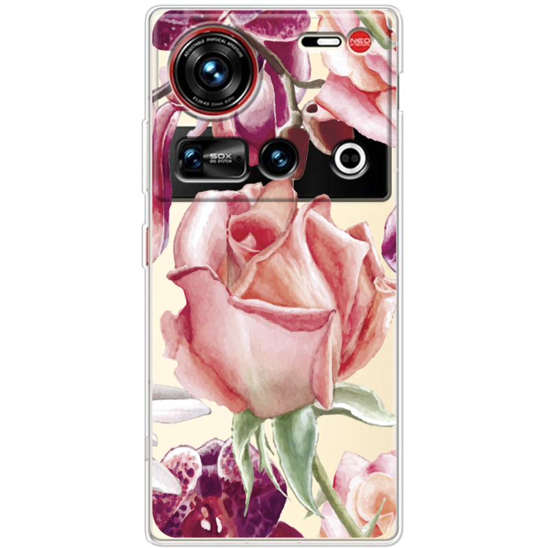 Прозорий чохол BoxFace Nubia Z70 Ultra Rose