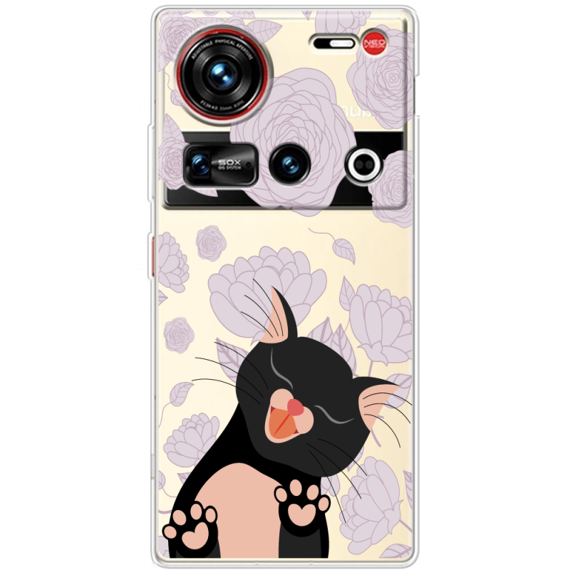 Прозорий чохол BoxFace Nubia Z70 Ultra Meow