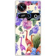 Прозорий чохол BoxFace Nubia Z70 Ultra Flamingo