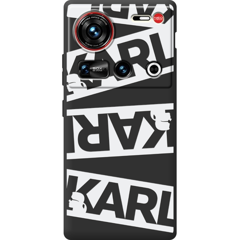 Чорний чохол BoxFace Nubia Z70 Ultra White Karl