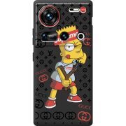 Чорний чохол BoxFace Nubia Z70 Ultra Yellow Fun