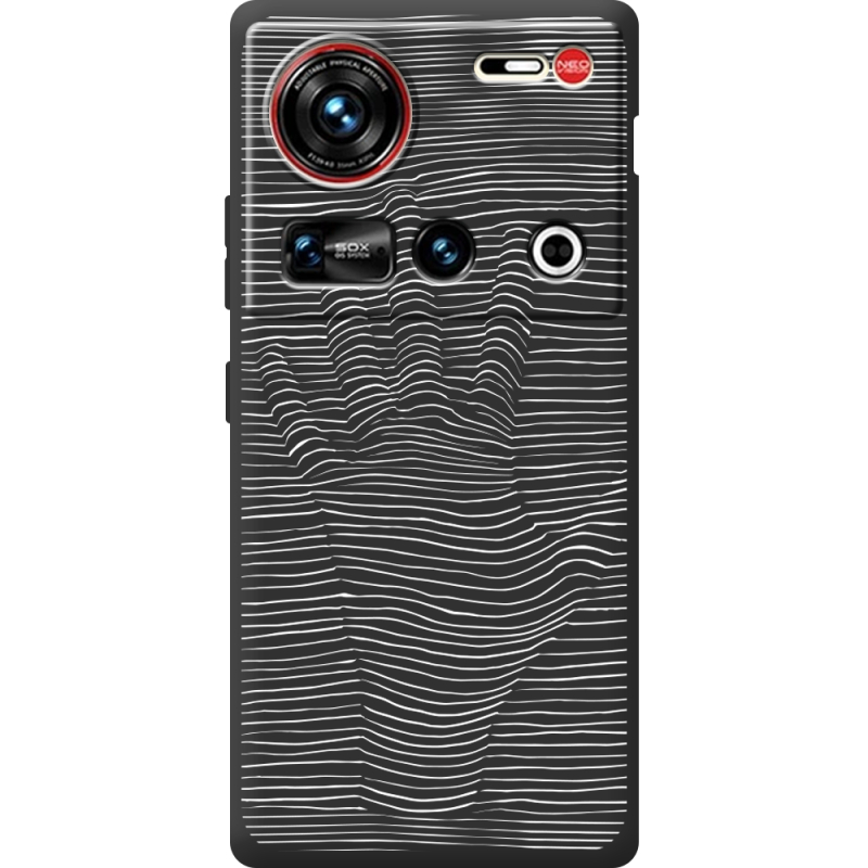 Чорний чохол BoxFace Nubia Z70 Ultra Optical Hand