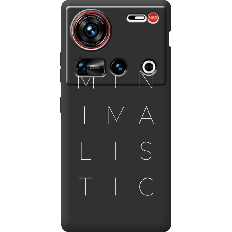 Чорний чохол BoxFace Nubia Z70 Ultra Minimalistic