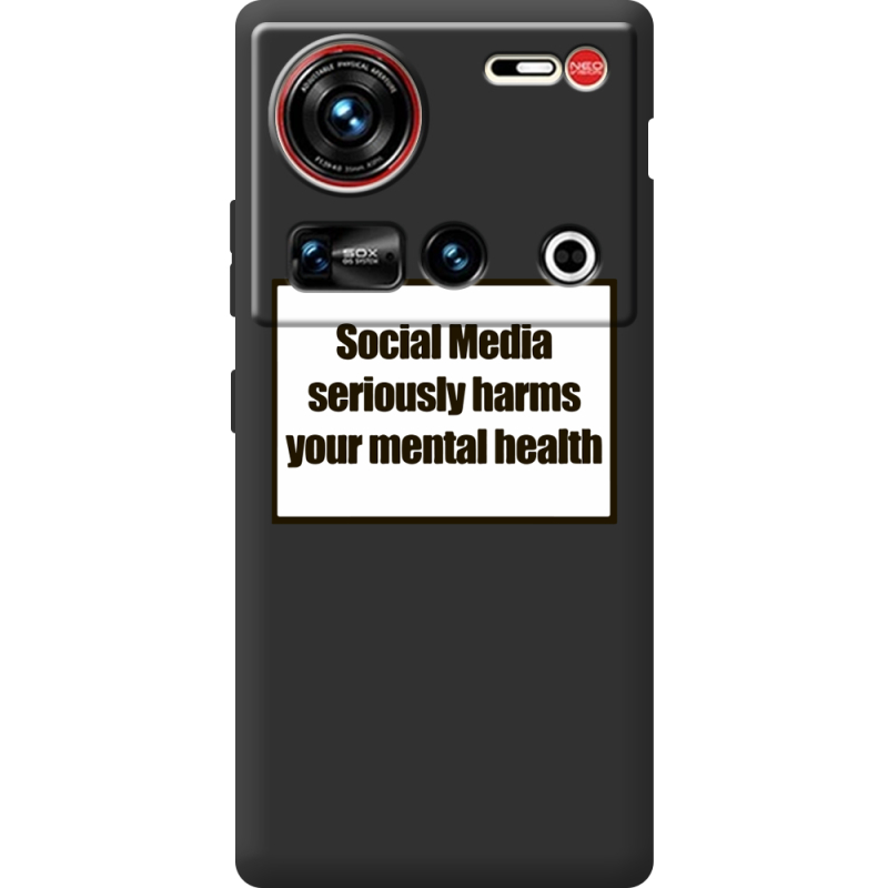 Чорний чохол BoxFace Nubia Z70 Ultra 