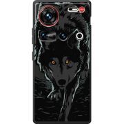Чорний чохол BoxFace Nubia Z70 Ultra Wolf