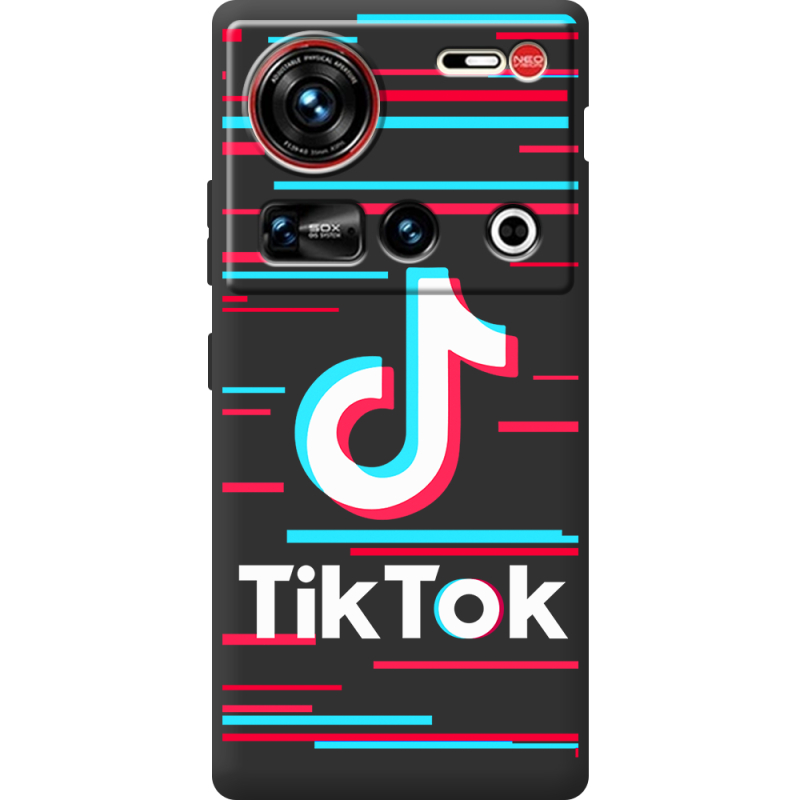 Чорний чохол BoxFace Nubia Z70 Ultra Tik Tok