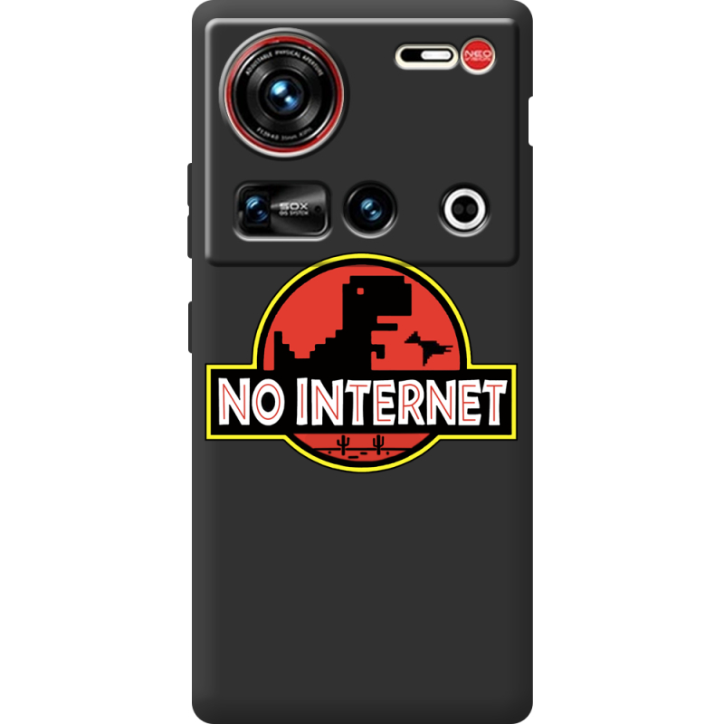 Чорний чохол BoxFace Nubia Z70 Ultra No Internet