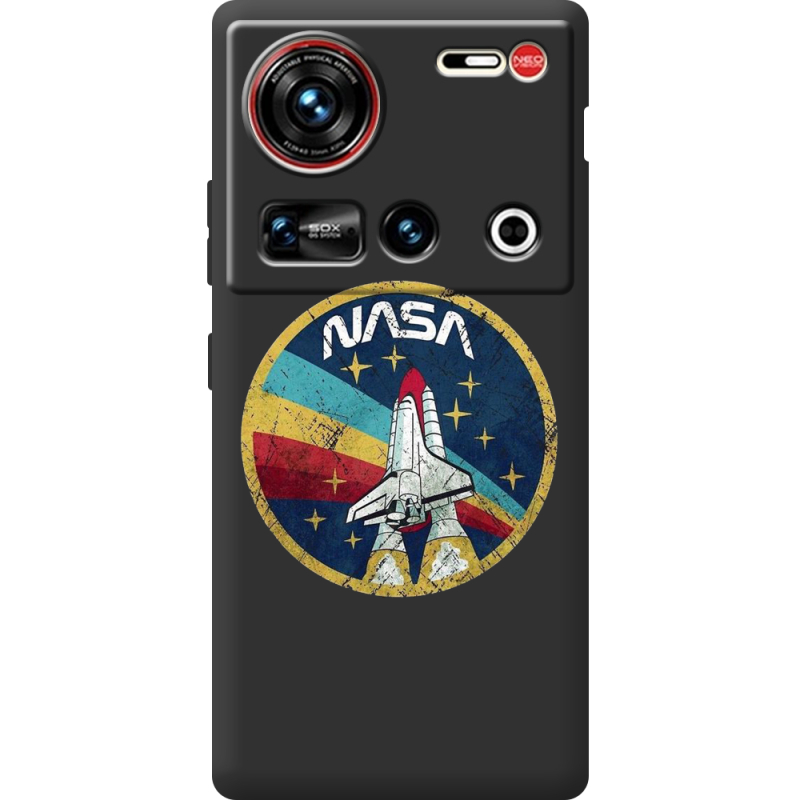 Чорний чохол BoxFace Nubia Z70 Ultra NASA
