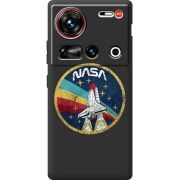 Чорний чохол BoxFace Nubia Z70 Ultra NASA