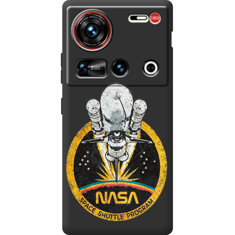 Чорний чохол BoxFace Nubia Z70 Ultra NASA Spaceship