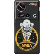Чорний чохол BoxFace Nubia Z70 Ultra NASA Spaceship