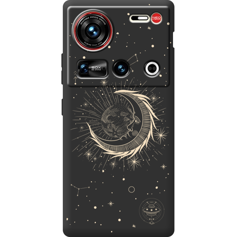Чорний чохол BoxFace Nubia Z70 Ultra Moon