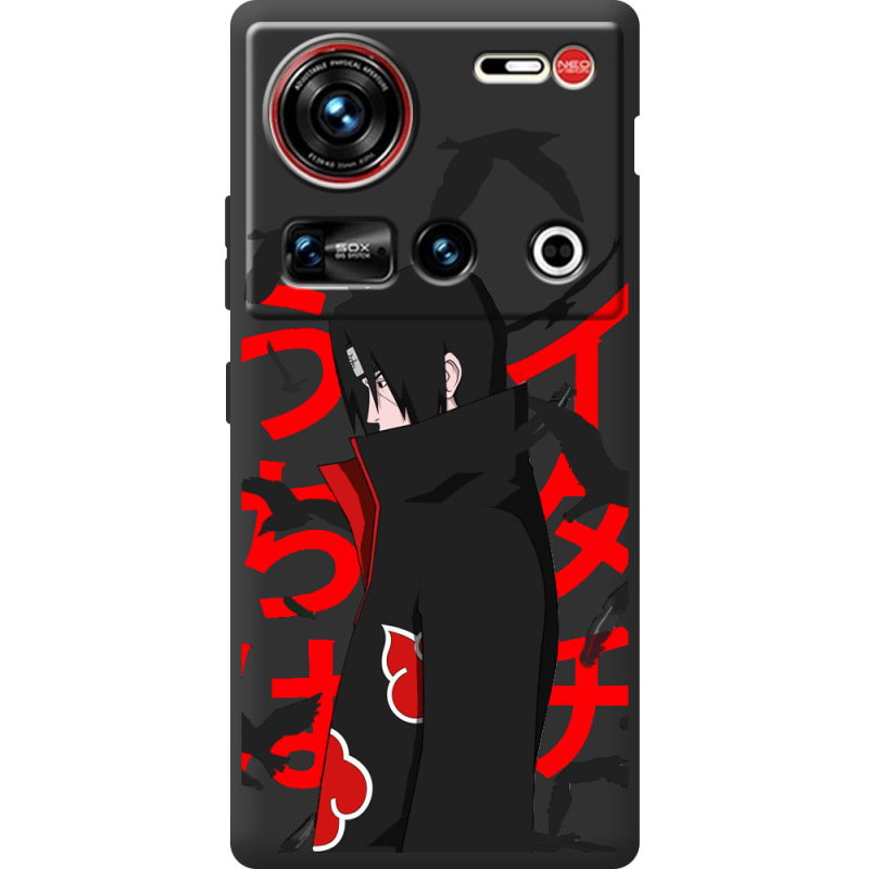 Чорний чохол BoxFace Nubia Z70 Ultra Учиха Итачи