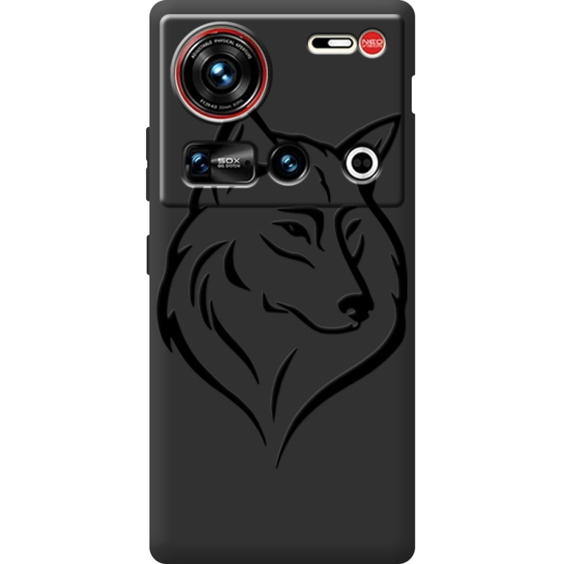 Чорний чохол BoxFace Nubia Z70 Ultra Wolf