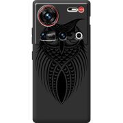 Чорний чохол BoxFace Nubia Z70 Ultra Owl