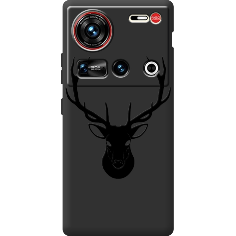Чорний чохол BoxFace Nubia Z70 Ultra Deer
