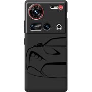 Чорний чохол BoxFace Nubia Z70 Ultra Sportcar