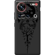 Чорний чохол BoxFace Nubia Z70 Ultra Hugin and Munin