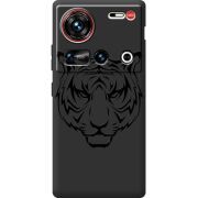 Чорний чохол BoxFace Nubia Z70 Ultra Tiger