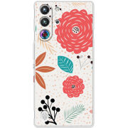 Чохол BoxFace Nubia RedMagic 10 Pro Line Flowers