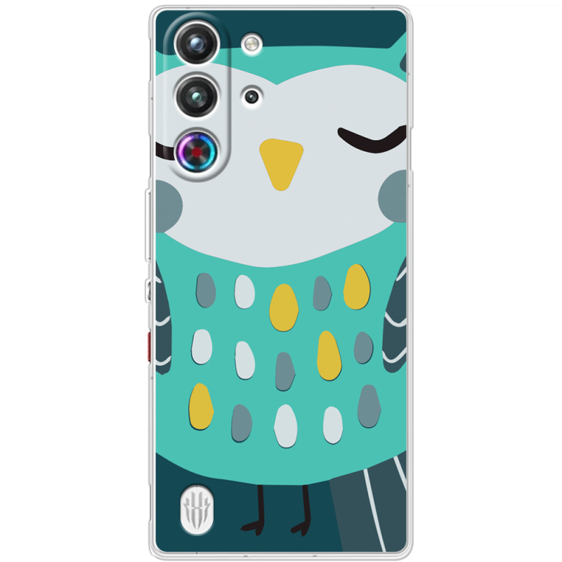 Чохол BoxFace Nubia RedMagic 10 Pro Green Owl