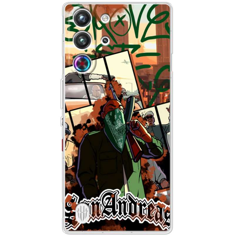 Чохол BoxFace Nubia RedMagic 10 Pro GTA San Andreas