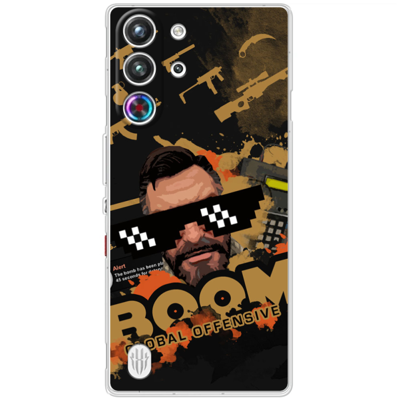 Чохол BoxFace Nubia RedMagic 10 Pro CS:Go C4