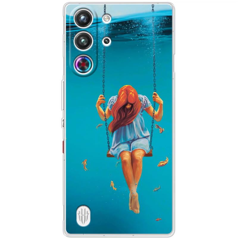 Чохол BoxFace Nubia RedMagic 10 Pro Girl In The Sea