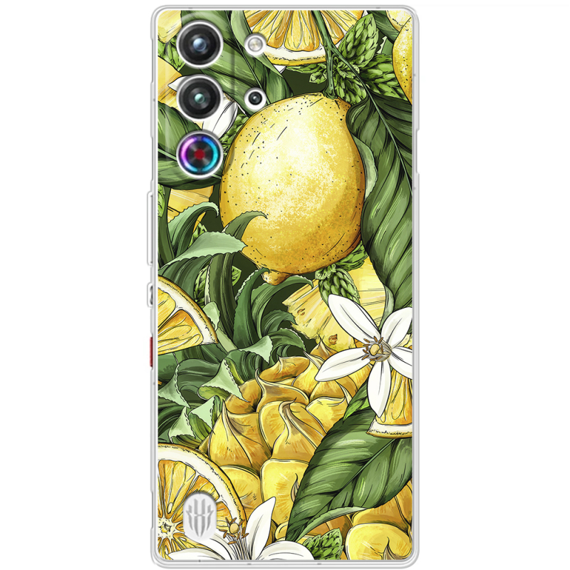 Чохол BoxFace Nubia RedMagic 10 Pro Lemon Pattern