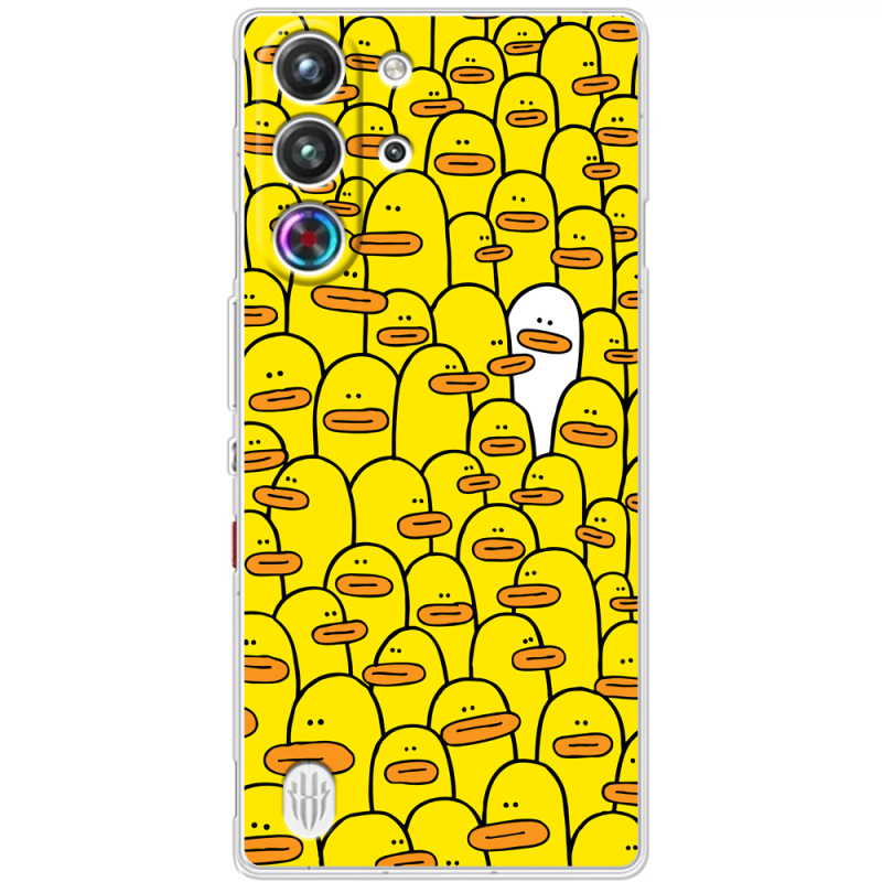 Чохол BoxFace Nubia RedMagic 10 Pro Yellow Ducklings
