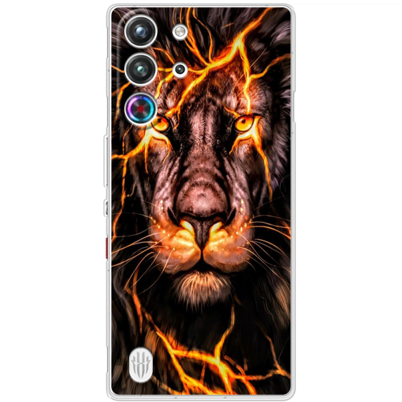 Чохол BoxFace Nubia RedMagic 10 Pro Fire Lion