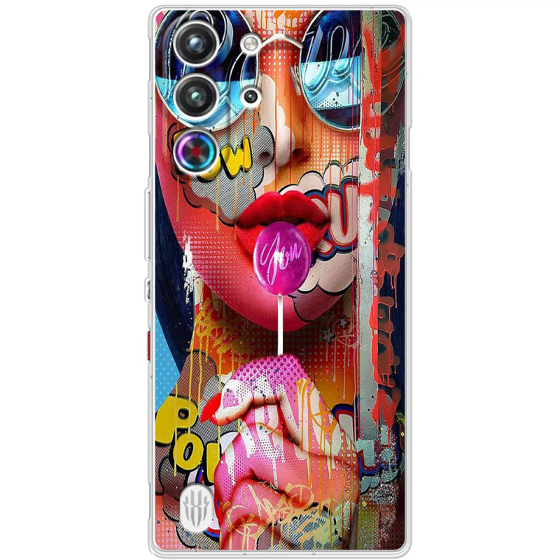 Чохол BoxFace Nubia RedMagic 10 Pro Colorful Girl