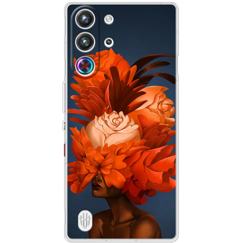 Чохол BoxFace Nubia RedMagic 10 Pro Exquisite Orange Flowers