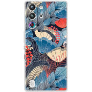 Чохол BoxFace Nubia RedMagic 10 Pro Blue Herb