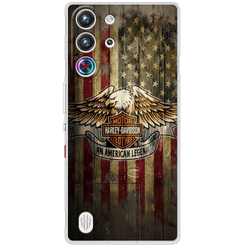Чохол BoxFace Nubia RedMagic 10 Pro Harley An American Legend