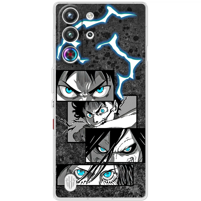 Чохол BoxFace Nubia RedMagic 10 Pro Eren Yeager Transformation