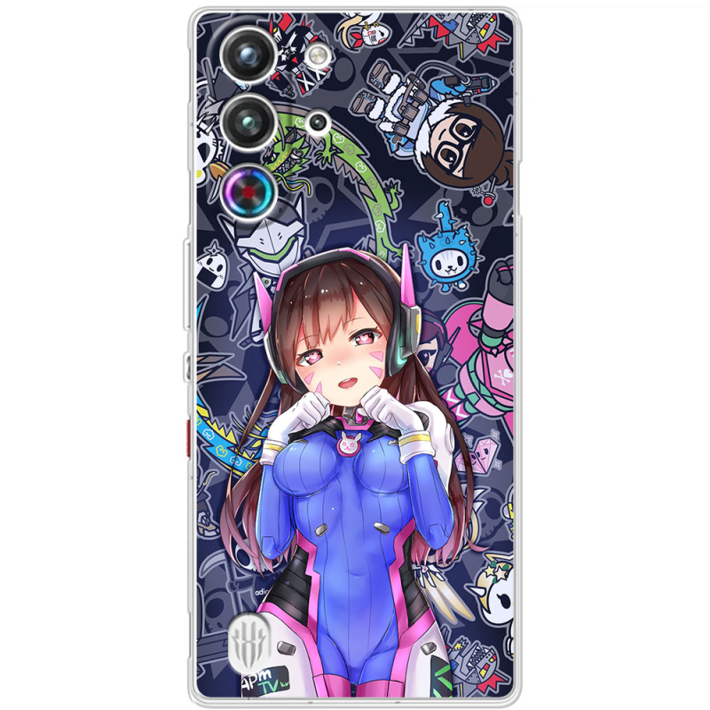 Чохол BoxFace Nubia RedMagic 10 Pro Overwatch D.VA