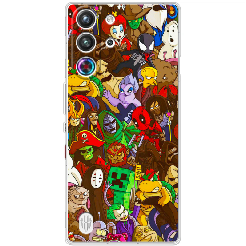 Чохол BoxFace Nubia RedMagic 10 Pro Злодеи