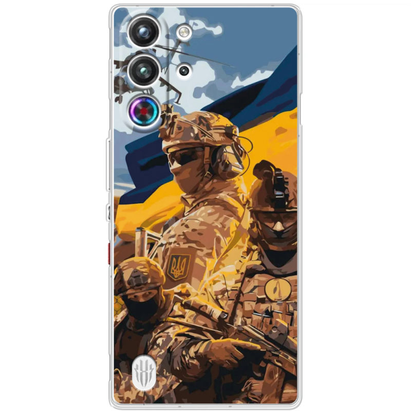 Чохол BoxFace Nubia RedMagic 10 Pro Воїни ЗСУ