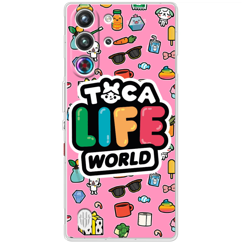 Чохол BoxFace Nubia RedMagic 10 Pro Toca Boca Life World