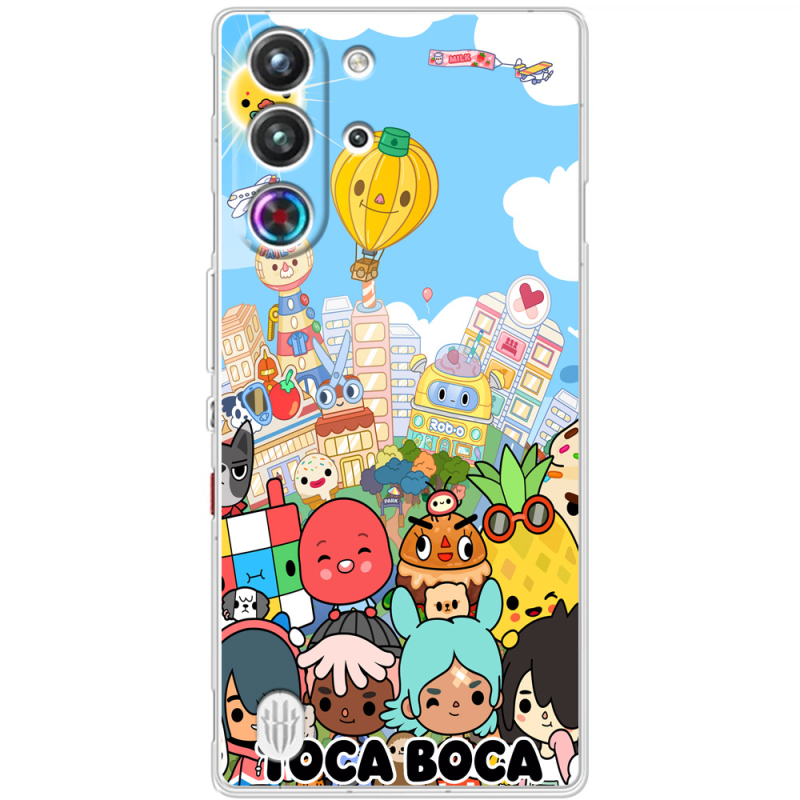 Чохол BoxFace Nubia RedMagic 10 Pro Світ Тока Бока