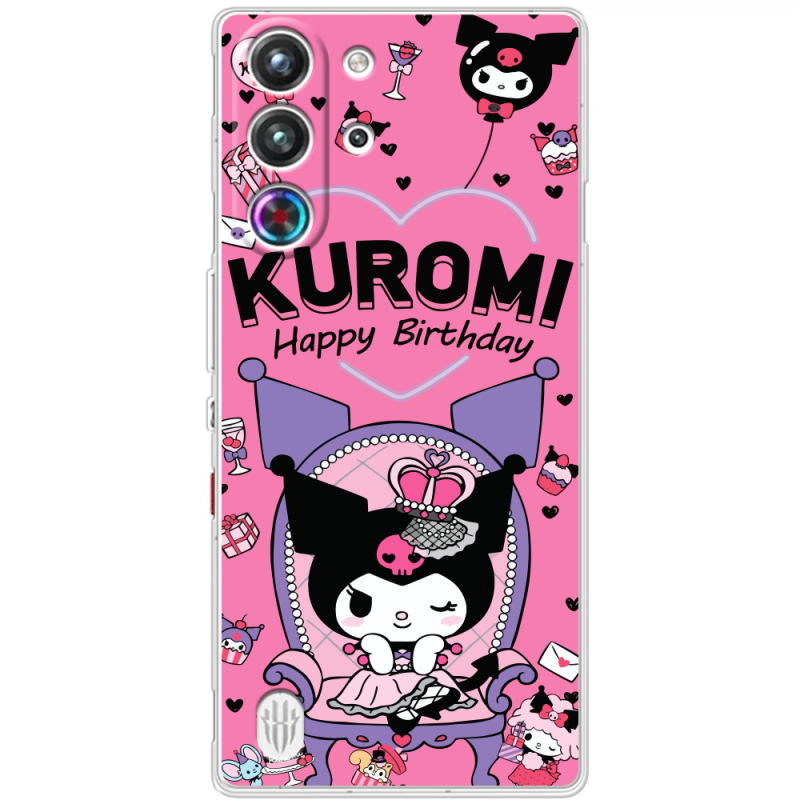 Чохол BoxFace Nubia RedMagic 10 Pro День народження Kuromi