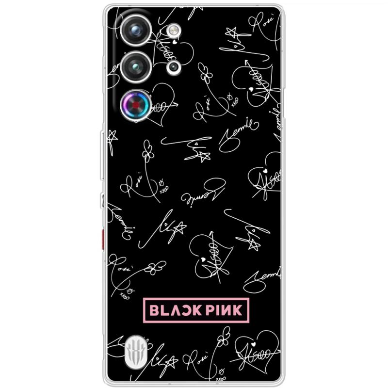 Чохол BoxFace Nubia RedMagic 10 Pro Blackpink автограф