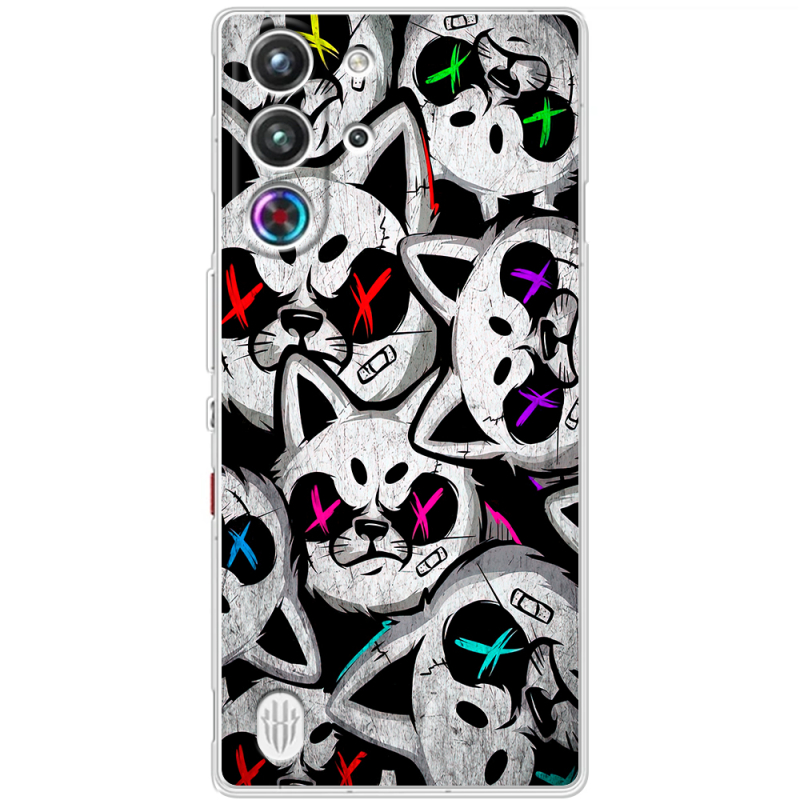 Чохол BoxFace Nubia RedMagic 10 Pro Monster meow