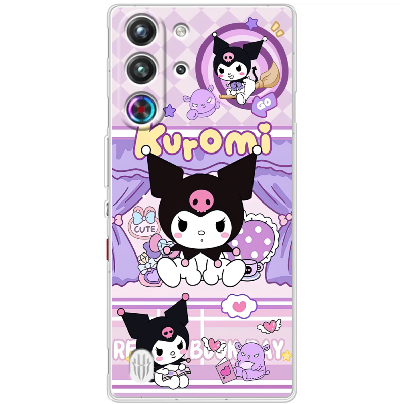 Чохол BoxFace Nubia RedMagic 10 Pro Милі пустощі Kuromi