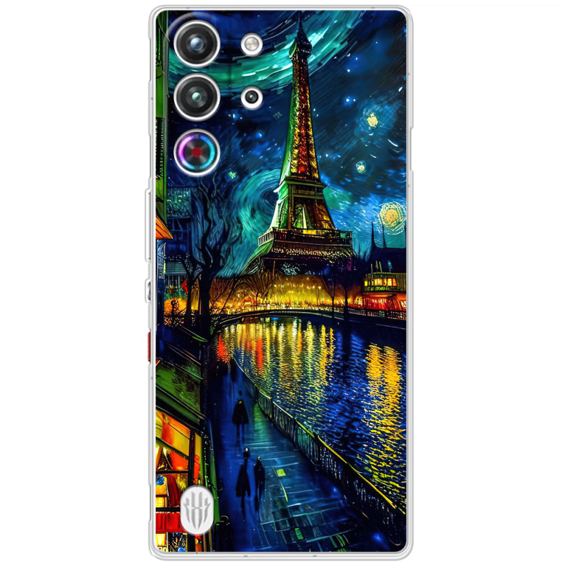 Чохол BoxFace Nubia RedMagic 10 Pro Сяйво над Парижем