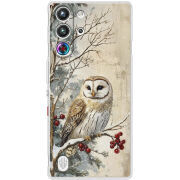 Чохол BoxFace Nubia RedMagic 10 Pro Christmas Owl