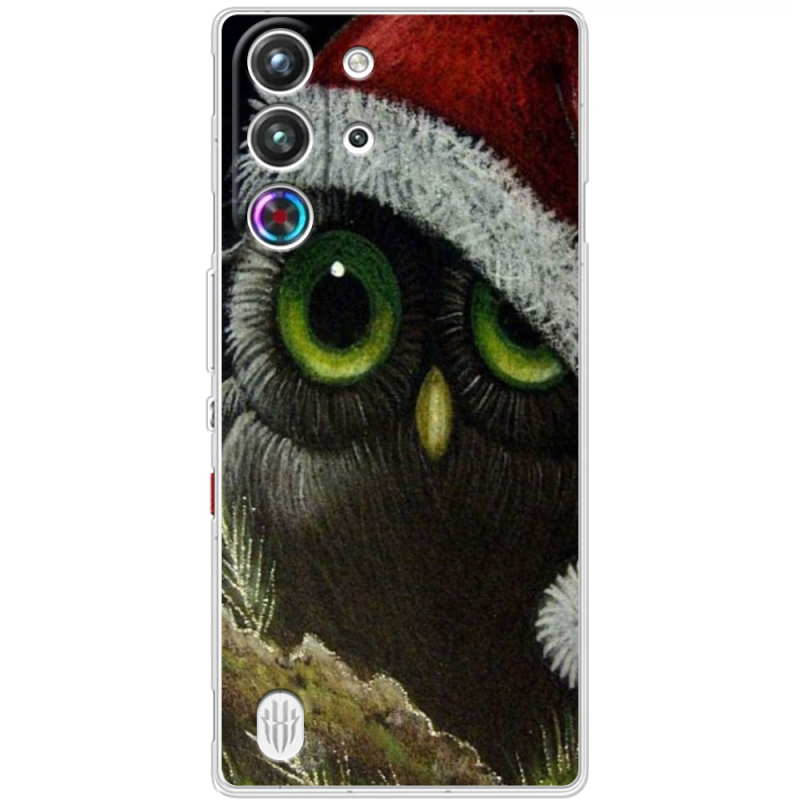 Чохол BoxFace Nubia RedMagic 10 Pro Christmas Owl
