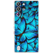 Чохол BoxFace Nubia RedMagic 10 Pro лазурные бабочки