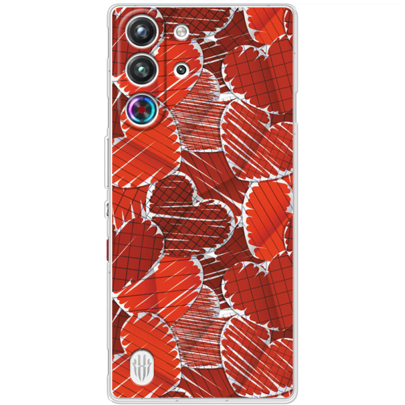 Чохол BoxFace Nubia RedMagic 10 Pro Heart Strings
